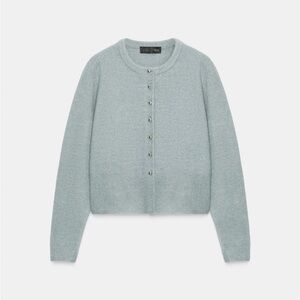 Zara • Ball Button Knit Cardigan